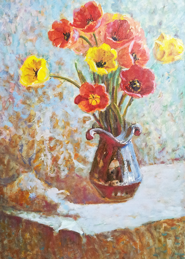 «Тюльпани». 2010. Полотно, олія